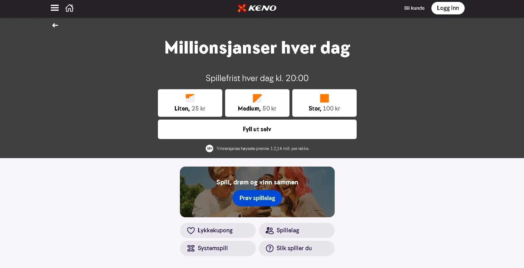 Bordspill, Keno og Andre Digitale Spill